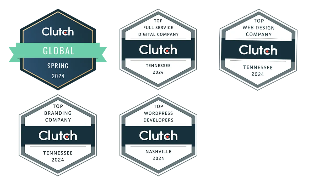 2023 Clutch Nashville Award for Top Digital Strategy Company